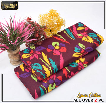 Printed Cotton Lawn 2 Piece