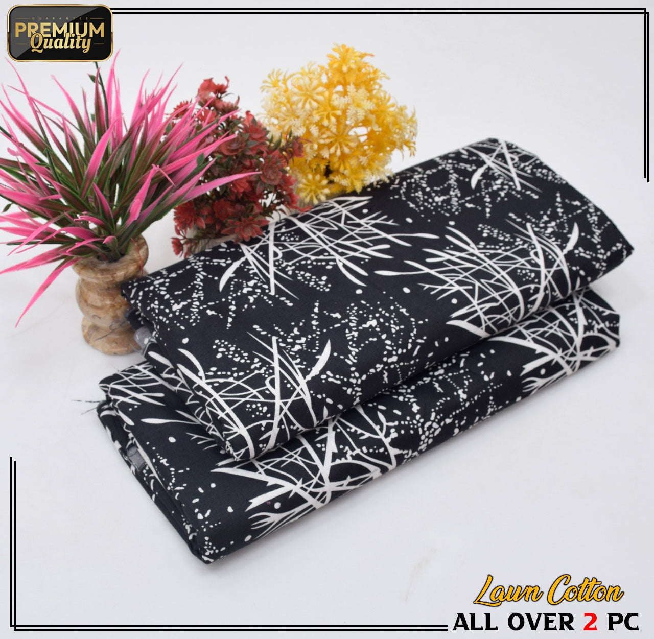 Printed Cotton Lawn 2 Piece