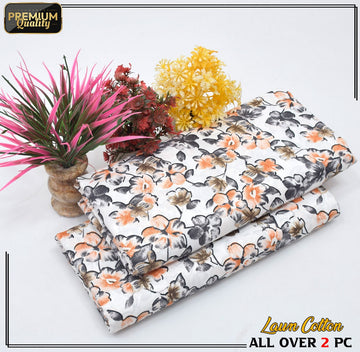 Printed Cotton Lawn 2 Piece