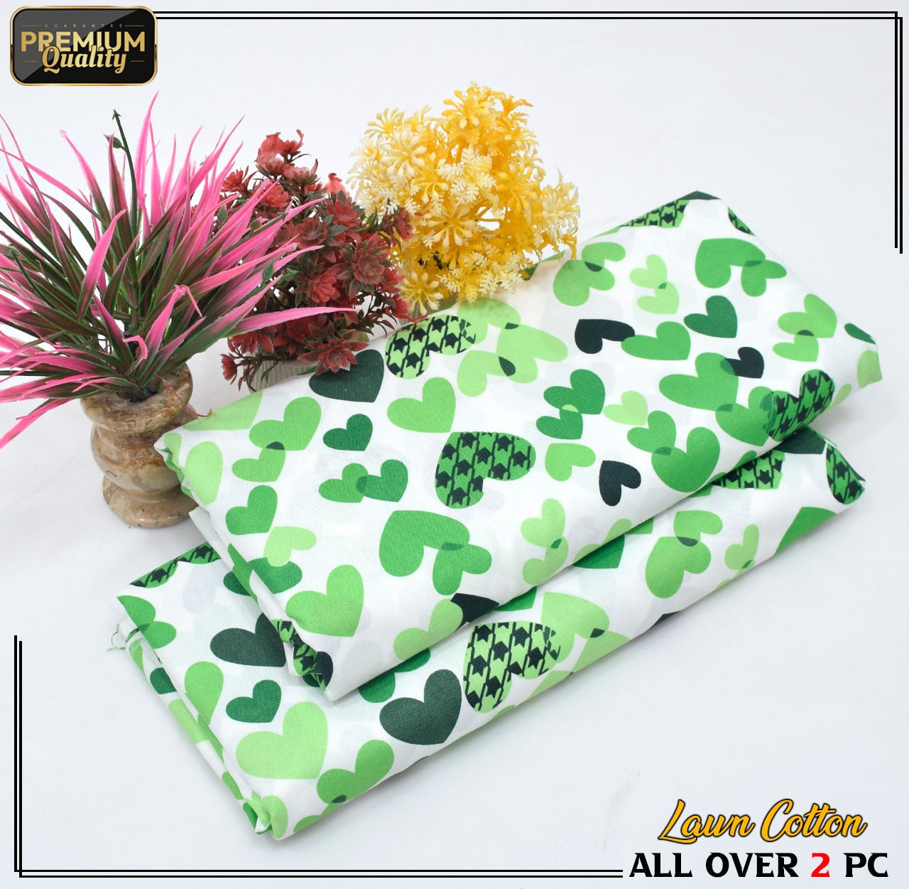Printed Cotton Lawn 2 Piece