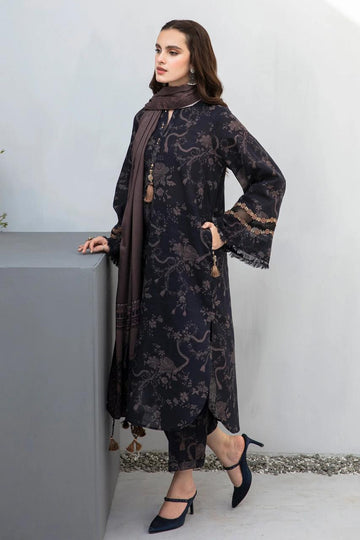 Embbroidered lawn 3-piece Dress
