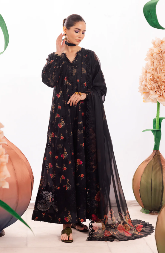Khaddar Embroidered 3Piece Suit
